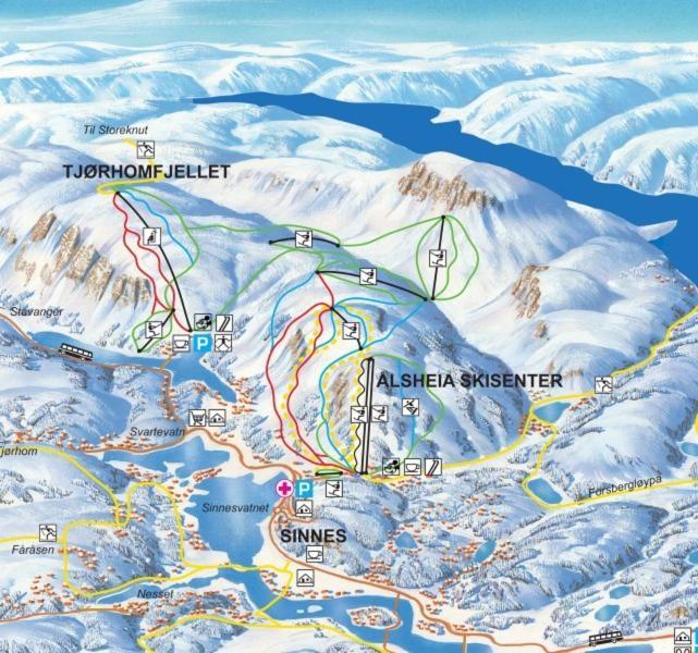 Tjorhom Flott Leilighet Pa Haugen I Sirdal מראה חיצוני תמונה